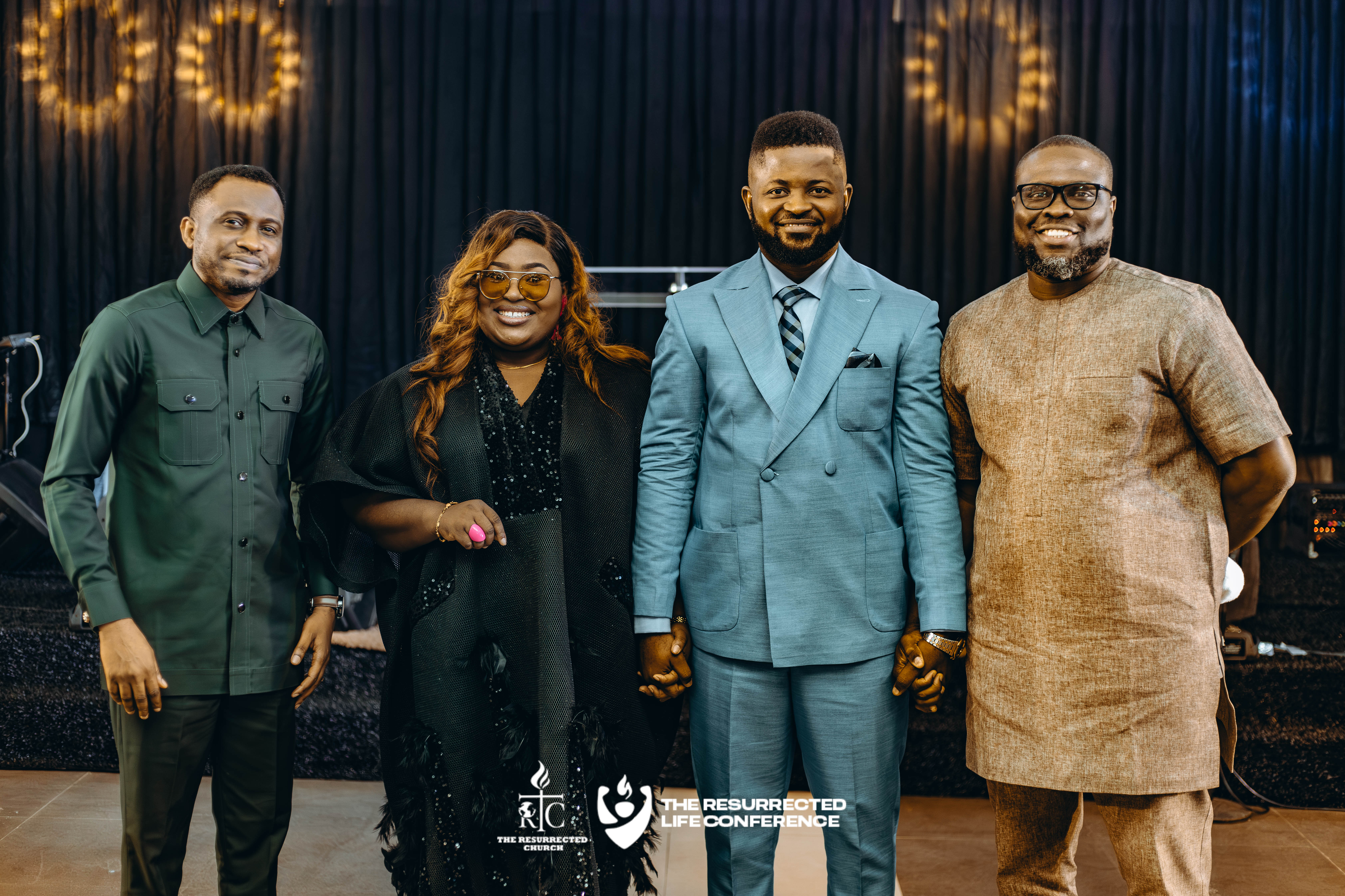 Pastors Anselem Opara, Pastor Judith, Pastor Ayo and Min Nosa